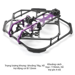 AstroRC | Máy Bay Drone Racing FPV 3 inch Chống Va Đập Khung Nhôm 7075