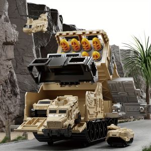 STEM Military Battle Set | Army Tanks Fighter Jets Helicopter & Combat Vehicles | Educational Gift for Kids Ages 5-12 | Develops Strategic Thinking Birthday Christmas Gifts for Boys & Girls