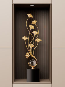Kisstyle | Luxury High-end Home Decor Ornament Ginkgo Leaf Design