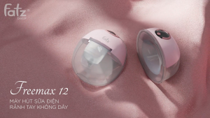 Máy hút sữa không dây FATZ BABY Freemax 12 FB1232TP Máy hút sữa rảnh tay thiết kế nhỏ gọn tiện lợi 4 chế độ 9 cấp độ hút cho mỗi chế độ