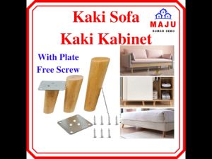 MAJU Kayu Kaki Sofa Solid Wood Leg kaki katil Kaki kabinet Kaki Kerusi Meja Sofa Leg Furniture Leg Extender