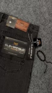 CLOVERFIELD Celana Jeans Pria Panjang Reguler Standard Jumbo Big Size Bio Blits