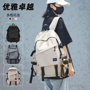 Large Capacity Ladies Short Trip Travel Backpack Outdoor Hiking Computer Bag College Student Bookbag Nylon Material Zipper Closure