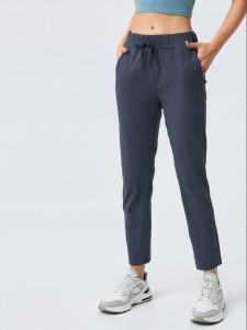 Slimming Straight Leg Stretchy Yoga Running Training Pants