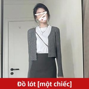 Ge·an·fei | Áo Cardigan Len Mỏng cho Phụ Nữ Mùa Thu Đông