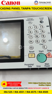 Cover Panel tanpa Touchscreen Mesin Fotocopy Canon IRA 6555 / IRA 6565 / IRA 6575