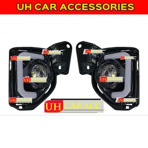 TOYOTA HIACE VAN 2014 - 2019 FOG LAMP COVER DRL DAYLIGHT ( 2 Function )