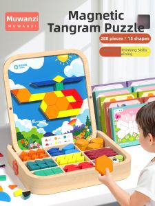 MWZ | Intellectual Development Magnetic Tangram Puzzles