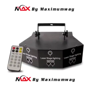READY LINYEE Lampu Disco laser sensor suara musik sorot panggung LED RGBW DMX512 25W 8 Pattern LIN912