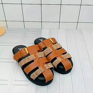 JANITRA OFFICIAL SHOP / Barysta Sandal Wanita Model Brongsong Tan Size 36-41