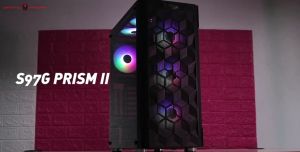 Gaming Freak Casing S97G PRISM II ATX Premium Middle Tower Case RGB Fan with TG Tempered Glass Chassis (GFG-S97G)