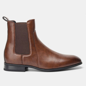 Boots Men Casual Brand Comfortable 2026 Fashion Boots Leather