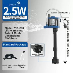 sunsun | Filtering Aeration Pump 3-in-1 Quiet Operation