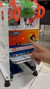 Mesin Penyegel Gelas Multifungsi GIMPET Model GPT-D1 - Kapasitas 8-22oz dengan寿命100000 Gelas