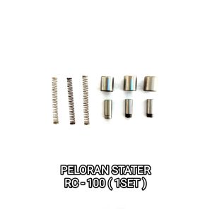 Peloran Stater RC (Harga Per Set Sesuai Foto) - Mimis Pelor Gotri Dobel Starter One Way Wanwey + Per Peer Pir Suzuki Crystal RC 80 RC 100 Tornado