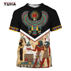 3D Ancient Egypt Mens Short Sleeve T 3D Ancient Egypt Men Short Sleeve T-Shirt