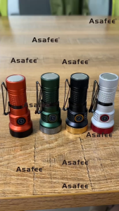 Asafee F473 LED Strong Light Intense Lamp Từ tính Work Torch Rechargeable Lantern Outdoor Flashlight Waterproof Bag Clip Camp For Camping Hiking Daily Use