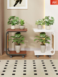 WUBUWEI | Mobile Balcony Indoor Multilevel Plant Stand
