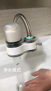 MEEVIDA Faucet Water Filter Tap Purifier Filter Kitchen Washable Filters Pre-Filter Faucet Chlorine Removal Air Replacement Element
