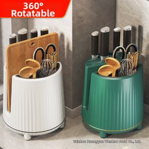 Rotatable Multifunctional Kitchen Storage Rack