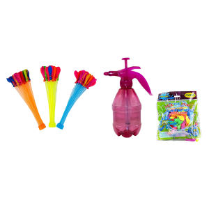 【Hàng mới】 bóng văng nước cho trẻ em và người lớn Đồ chơi dưới nước mùa hè màu sắc tươi sáng nhanh chóng lấp đầy hồ bơi và bóng nước tắm cho thiết bị bền nhẹ vui chơi ngoài trời và trong nhà