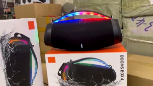 (HOT TREND) Loa Bluetooth BOOMBOX 4 Âm Thanh Đỉnh Bass Cực Chất Giá Tốt Đèn LED Cực Chill