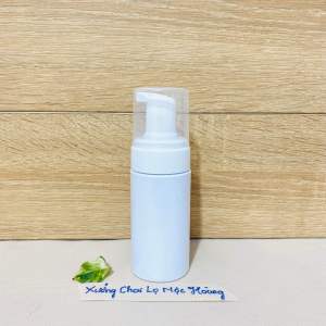 Chai TẠO BỌT-Chai đựng sữa rửa mặt-LỌ CHIẾT ĐỰNG MỸ PHẨM TẠO BỌT XÀ BÔNG MÀU SỨ/TRONG 100ML/150ML