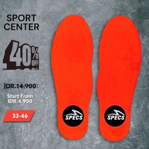 Insole Sepatu/Telapak Dalam Spec Hold Series Pria & Wanita