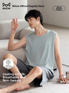 MiiOW | Cool Summer Lightweight Modal Home Wear Set For Men
