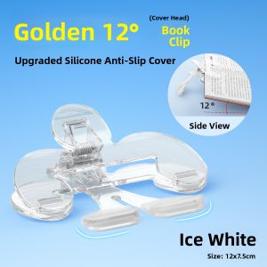 MPRINCE | Transparent Photo Clip Book Clip Bookmark Multi-Function Clip