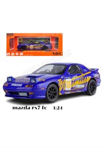 โมเดลรถ Mazda RX-7 FC 1:24 โมเดลรถของเล่นของสะสม สินค้ามีในกทม..พร้อมส่ง