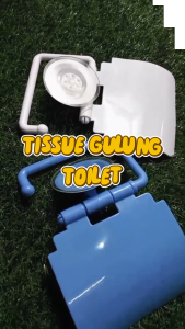 TEMPAT TISU GULUNG TOILET TISSUE ROLL TEMPEL DINDING KAMAR MANDI / TISU DAPUR GANTUNGAN