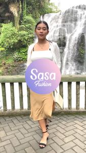 SASA ANDREA Pencil Skirt Knitted Long Skirt