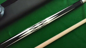 INVUI 13mm Big Tip Maple Shaft Pool Cue | High Grip for Powerful Shots | 2-Piece Pro Stick for Chinese 8-Ball/Nine-Ball/American Play | Pros & Amateurs