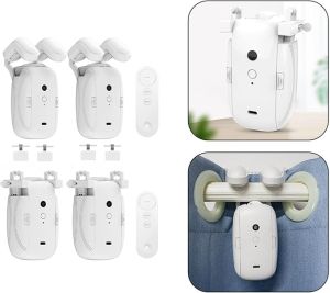 Bộ Điều Khiển Rèm Thông Minh Động Cơ Điện Tử Robot Điều Khiển Nút Từ Xa Cho Đường Ray Rome/TU Không Cần Lắp Đặt Tự Động Hóa Nhà Cửa