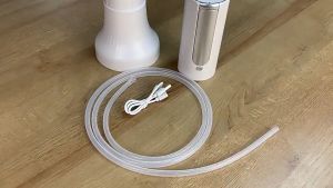 Keluer เครื่องกดน้ำอัตโนมัติ เครื่องปั๊มน้ำ แบต 1200mAh แบบชาร์จแบตได้ จอสัมผัส LED พับได้ ที่กดน้ำดื่มอัตโนมัติ