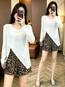 Sun Protection Stylish Tee Skirt Set