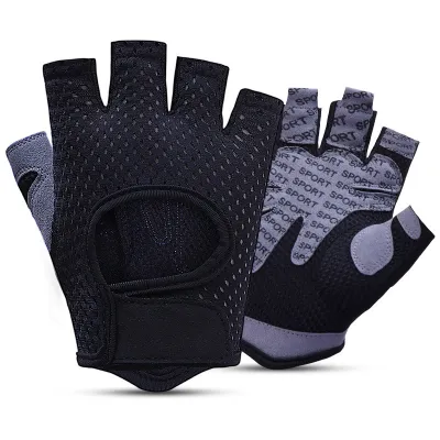 Outdoor Cycling Fitness Sports Half Finger Running Climbing Weightlifting Anti-slip Breathable Thin Gloves for Men And Women