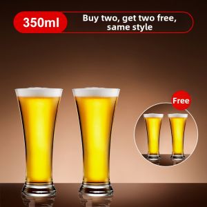 Large Capacity Beer Glasses Set for Home Bar Use Premium Quality Glass Brew Pub Pint Glasses Ideal for Serving Craft Beers