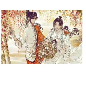 Heaven Official’s Blessing Jigsaw Puzzle 1000 Pieces Anime Cartoon Puzzle Adult Stress Relief DIY Wall Art Decor Birthday Gift