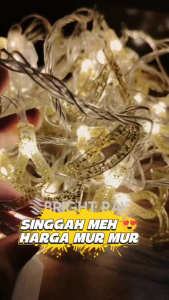 5.5METER 32L(MIX/WARMColour)DiyaStringLight DeepavaliDiwali FestivalDecoration WaterproofLiplap Agal Vilakku/Diya Deepak