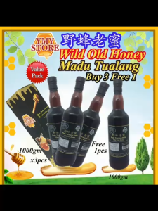 YMY Store Wild Old Honey Madu Tualang Hutan 野蜂老蜜 Giant B 蜂蜜 蜜糖 Pure Honey Madu Asli 野蜜