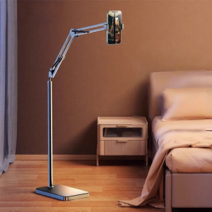 HOOYS | Adjustable Overbed Phone Stand Universal Tablet Mount Live Streaming