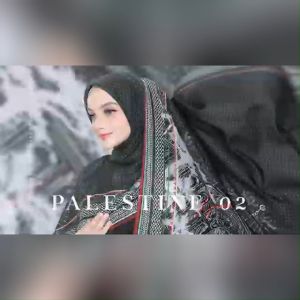 Jual Hijab Segiempat Ethica Ultimate Palestine 02 Voal Lunar Premium 135 x135