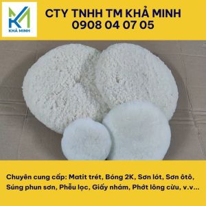 Đĩa Đánh Bóng Bằng Len 3/5 Inch Đĩa Tự Dính Tẩy Lông Làm Đẹp Xe Hơi Miếng Bọt Biển Bằng Len Giả Đĩa Xốp Đánh Bóng Ô Tô