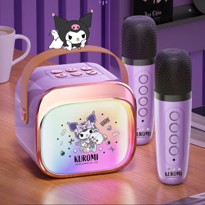 High Quality Wireless Bluetooth Speaker with Microphone for Children Home KTV Singing Sound System Compact Portable Audio Device
