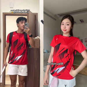 Áo Cầu Lông Quần Cầu Lông Bộ Cầu Lông Nam Nữ Chuyên Nghiệp Vải Thoáng Khí A843 - V Badwear