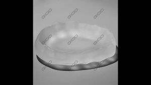 Đĩa kê tách trà phá cách kiểu Nhật pha lê