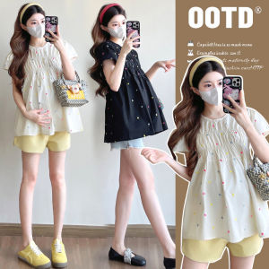 Maternity Top Fashionable Short Sleeve