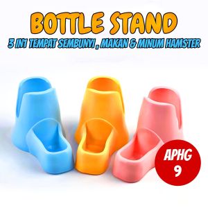 STAND BOTOL PLASTIK 3IN1 HAMSTER || TIDAK TERMASUK BOTOL《APHG#9》